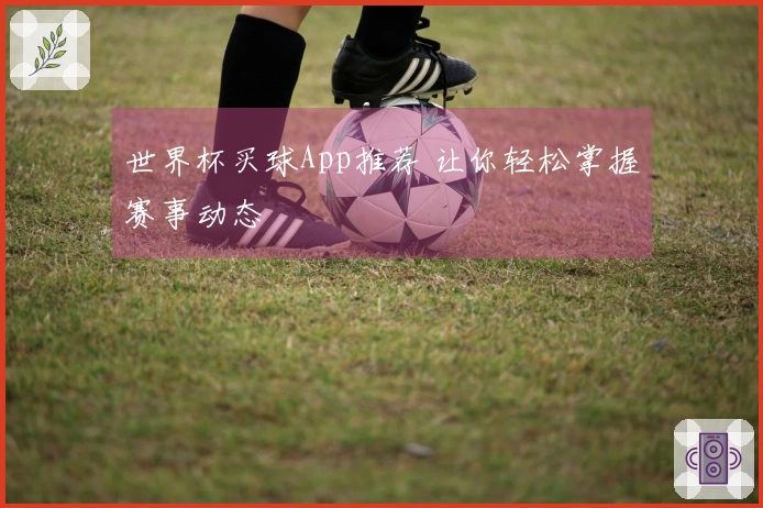 世界杯买球App推荐 让你轻松掌握赛事动态
