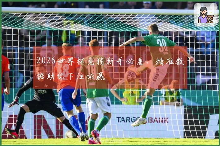 2026世界杯竞猜新手必看，精准数据助你下注必赢
